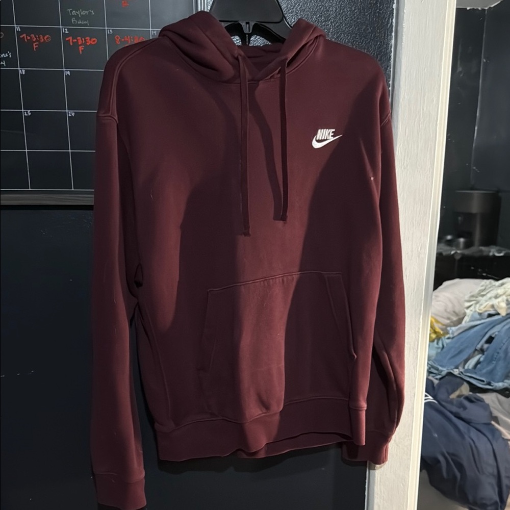 Nike Red Sweatshirt Hoodie